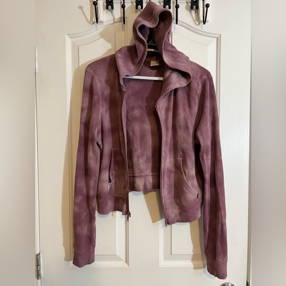 TNA Tie Dyed Waffle Sweater - Picture 7 of 7